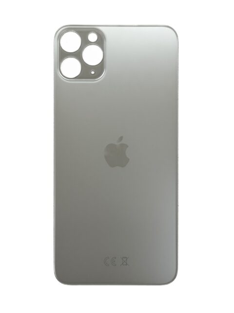 Заднее стекло для iPhone 11 Pro Max Silver (Белый)