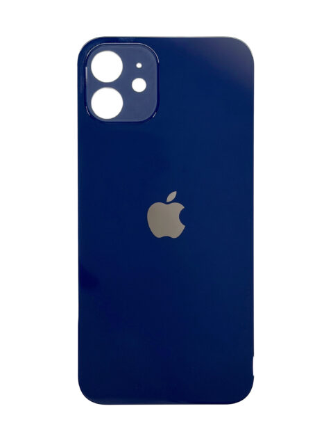 Заднее стекло для iPhone 12 Mini (Blue Синий)