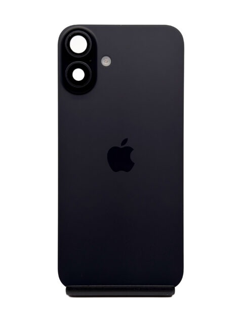Задняя крышка для iPhone 16 Plus Черная Black 5-/5 (Оригинал, в сборе)