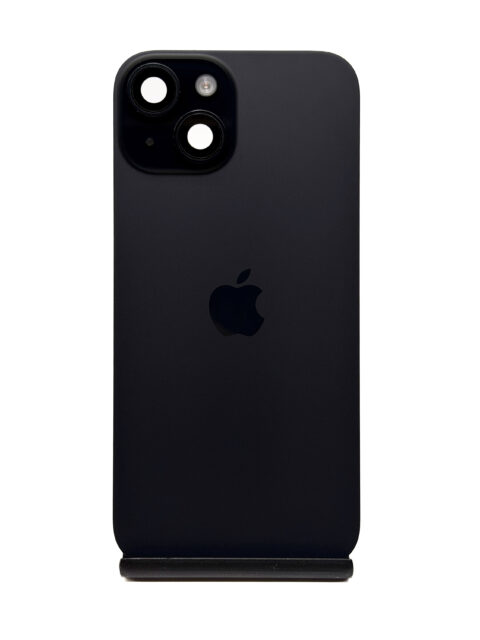 Задняя крышка для iPhone 15 Черная 4/5 (Оригинал, в сборе)