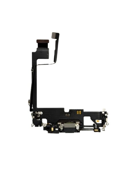 Нижний шлейф зарядки для iPhone 12 Pro Max (Снятый/Оригинал)