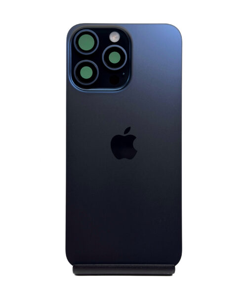 Задняя крышка для iPhone 15 Pro Max Синий Blue Titanium (Сервисный/Оригинал) Service Pack