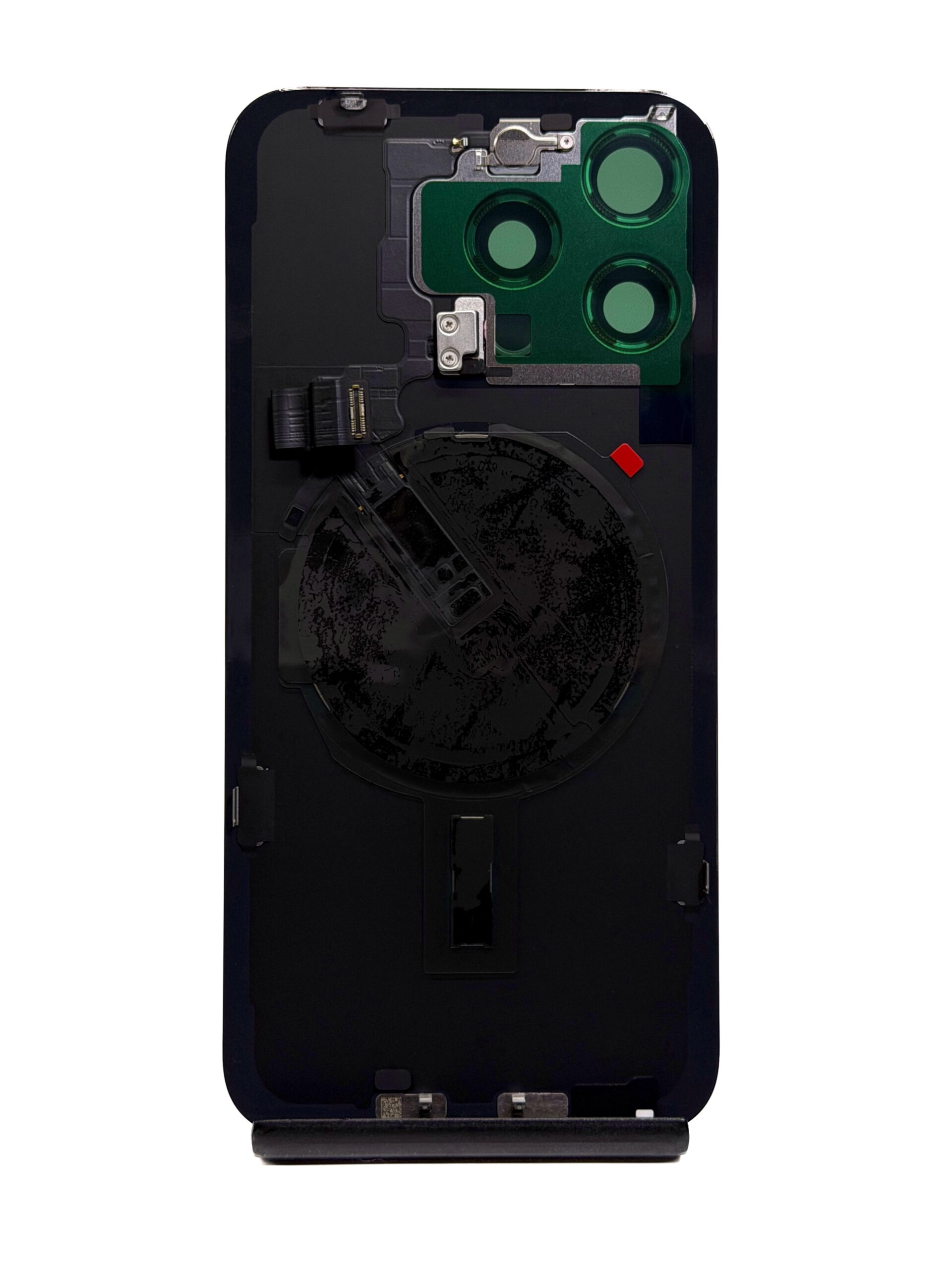 Задняя крышка для iPhone 15 Pro Max Черная Black Titanium (Сервисный/Оригинал) Service Pack — изображение 2