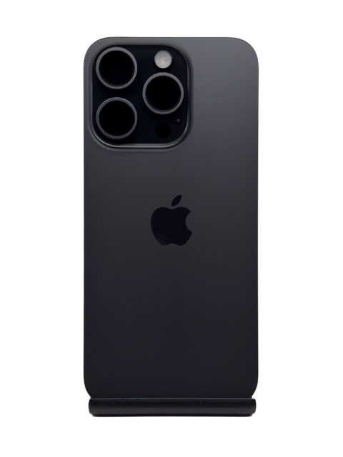 Задняя крышка для iPhone 15 Pro Черная Black Titanium (Сервисный/Оригинал) Service Pack