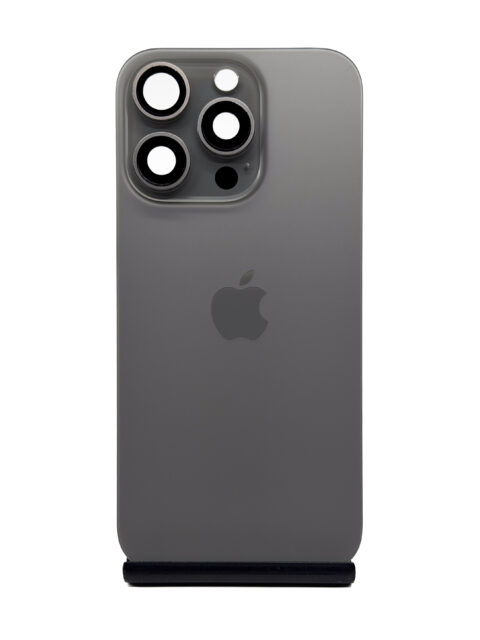 Задняя крышка для iPhone 16 Pro Натуральный титан 4/5 (Оригинал, без шлейфа)