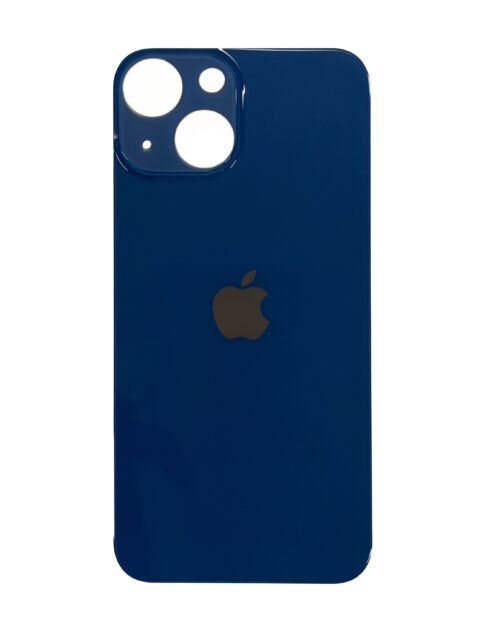 Заднее стекло для iPhone 13 Mini (Blue Синий)