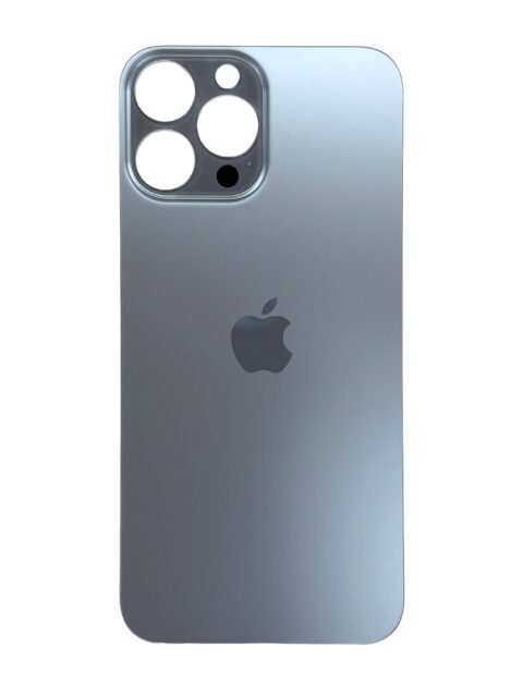 Заднее стекло для iPhone 13 Pro Max (Blue Голубой)